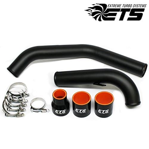 ETS Black Upper Intercooler Piping Kit for 2008+ Mitsubishi Lancer Evolution X / 10