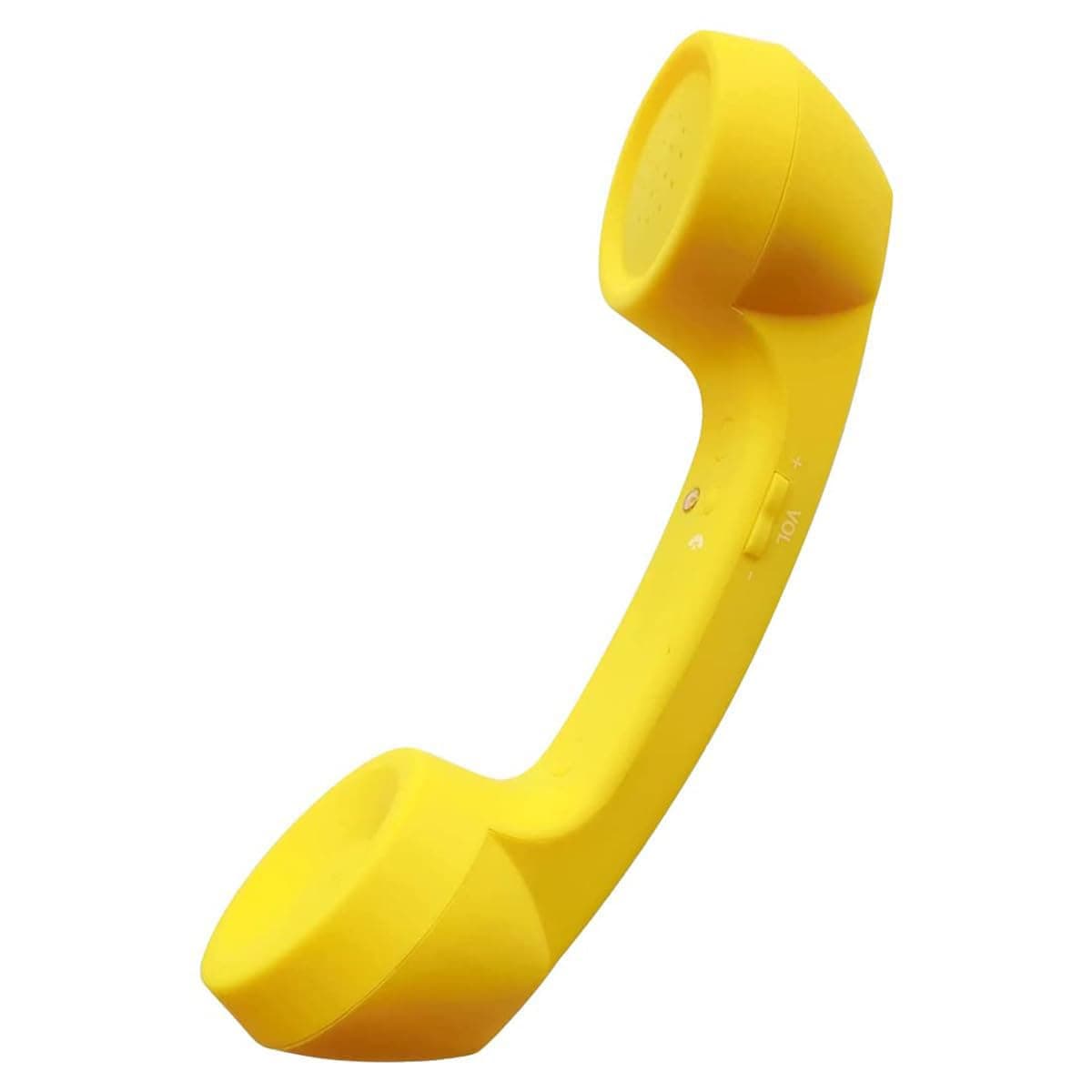 Retro Phone Handset with Wireless Bluetooth and USB Handsets for Cell Phones Radiation-Proof Comfortable Call (Yellow)