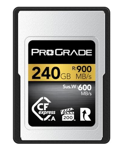 ProGrade Digital CFexpress™ 2.0 Type A Memory Card (240GB) Gold