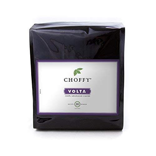 Choffy Brewed Cacao Coffee Alternative Substitute - 80 Oz Volta Medium Flavor - Caffeine Free Brew Cacao Ground Drinking for Coffee and Dark Chocolate Lovers, Healthy Rich Chocolate Drink, Nutrients for Mood & Energy