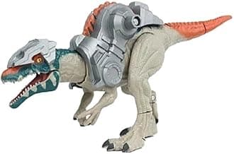 2025 Action Figures Soft Touch Vinyl Plastic Collectible Model Toys… (Spinosaurus Trex Armor Dinosaur World Rebirth Collection Figure Super Deluxe Articulation, 30 cm Long)