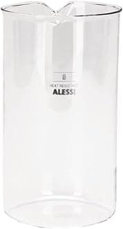 Alessi 35741 Replacement Glass for 9094 Coffee Maker, 8 Cups