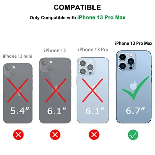 TENDLIN Magnetic Case Compatible with iPhone 13 Pro Max Case Wood Grain with Carbon Fiber Texture Design Leather Hybrid Slim Case (Compatible with MagSafe) Black