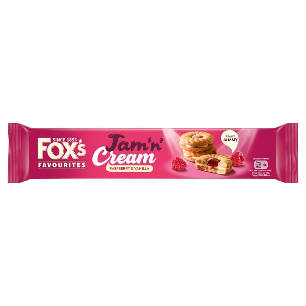 Fox's Jam Sandwich Cream & Jam - 150g - From Uk