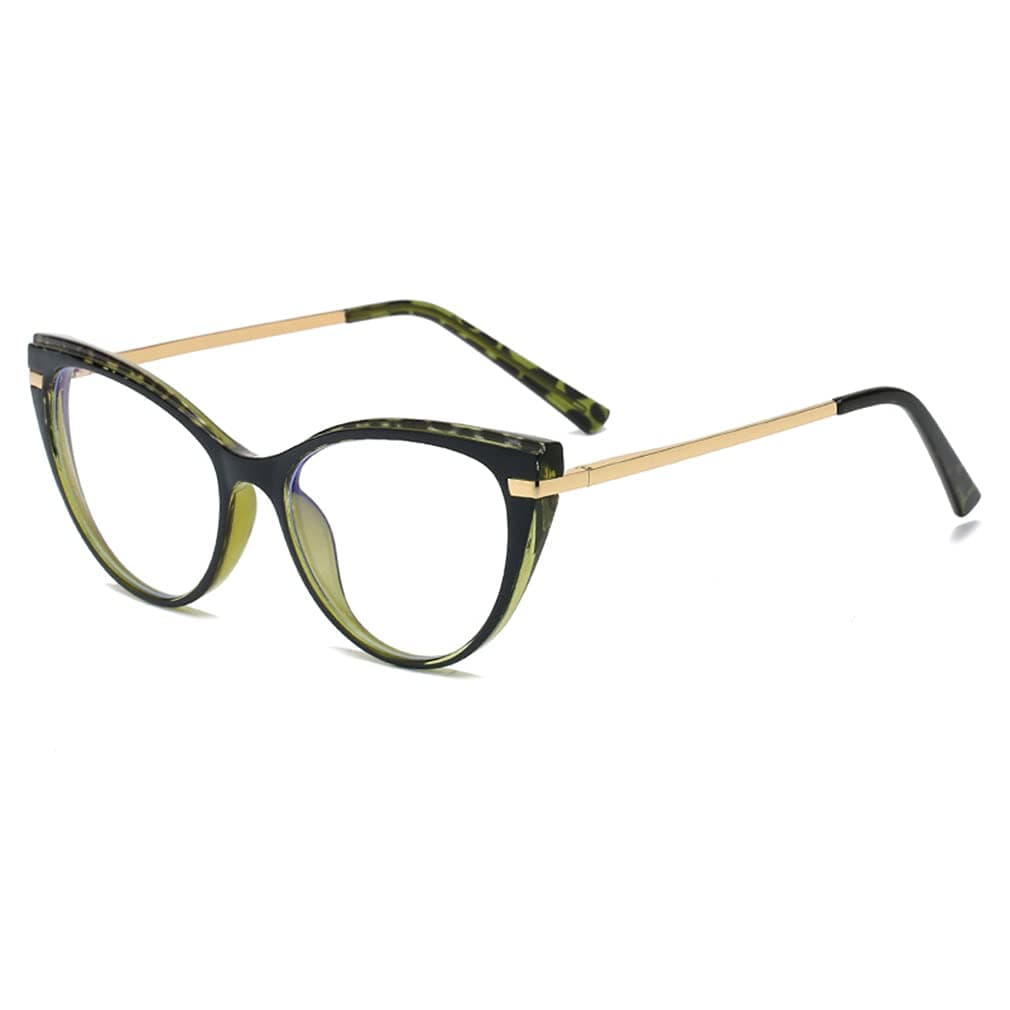 Blue Light Blocking Glasses Women Anti Eye satrain Computer Cat eye Eyeglasses Cateye Clear Frame