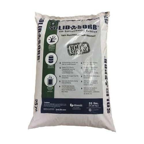 Absorbent, 25 lb., Diatomaceous Earth