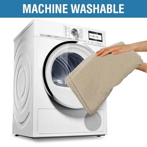 Linen Textured Table Cloths Rectangle 54 x 108 Inch Premium Solid Tablecloth Spill-Proof Waterproof Table Cover for Dining Buffet Feature Extra Soft and Thick Fabric Wrinkle Free, Taupe