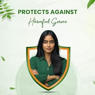 Aaryanveda Neem Bathing Bar Enriched with Goodness of Natural Oils, Aloe Vera & Neem For Smooth, Soft, Moisturised & Nourished Skin 125g (Pack Of 10)