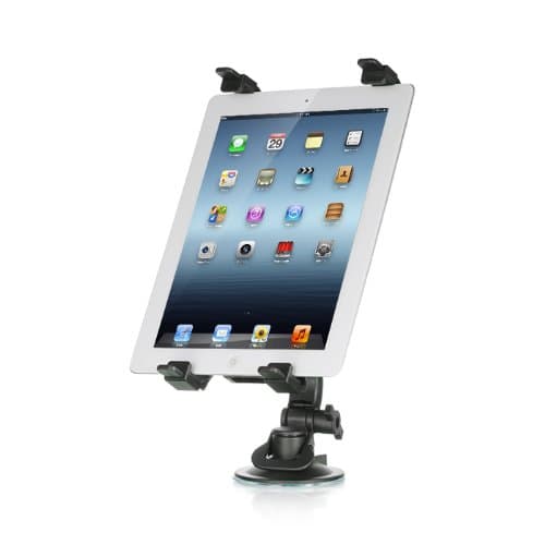 Windshield Dashboard Universal Car mount holder For iPad, tablet and e-reader also XL GPS. Compatible with Google : Nexus 7, Nexus 7 LTE