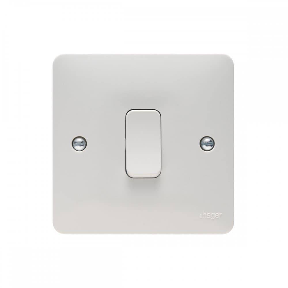 10AX 1 Gang 1 Way Wall Switch - Sollysta Range