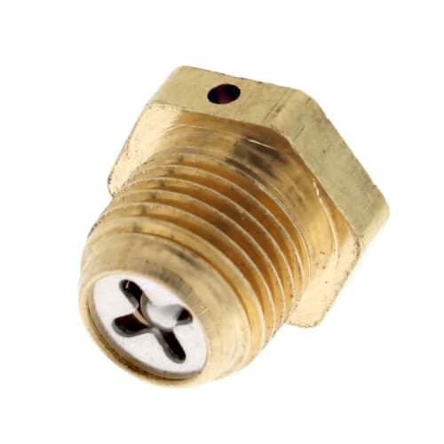 12A09 Automatic Vent Limiting Device for 325-3 and 325-3L Regulator, Aluminum, 1/8" Npt