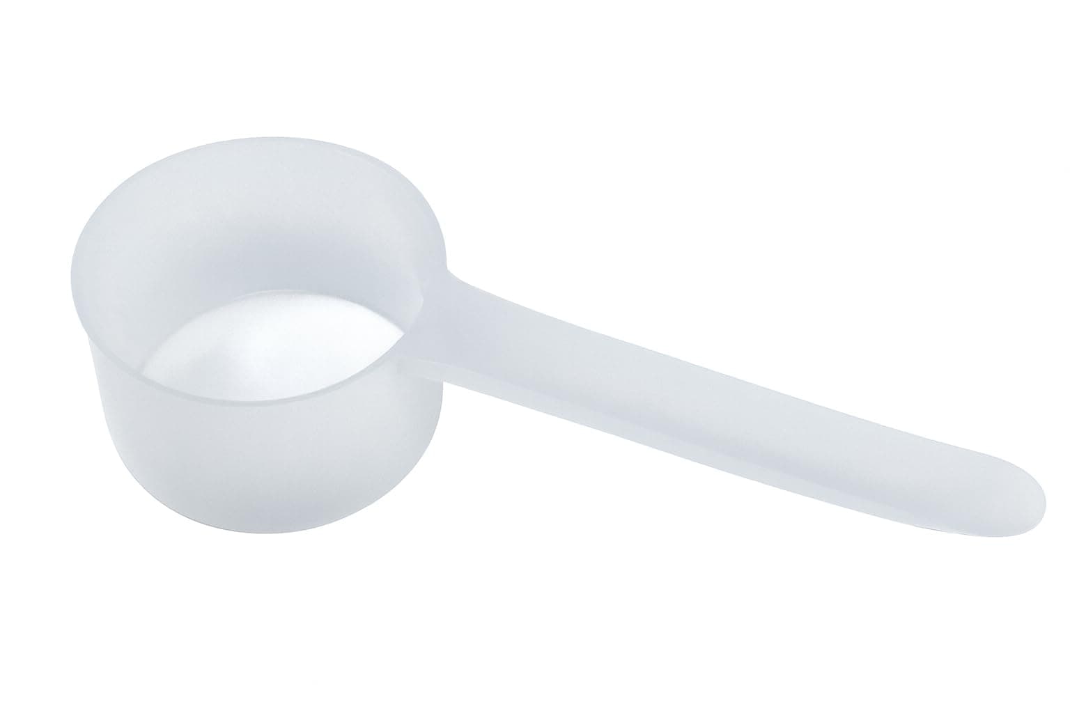 8 Teaspoon (39 mL | 1.32 Oz.) Long Handle Plastic Measuring Scoop for Coffee, Protein Powder, Pet Food, Spices, Grains, Dry Goods – Food-Grade BPA-Free (Pack of 1)