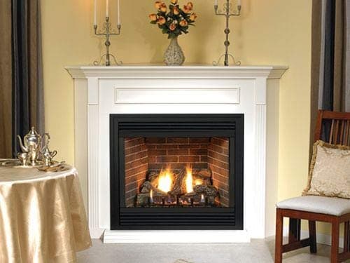 Empire Comfort Systems Premium 36" Direct-Vent NG Millivolt Control Fireplace with Blower