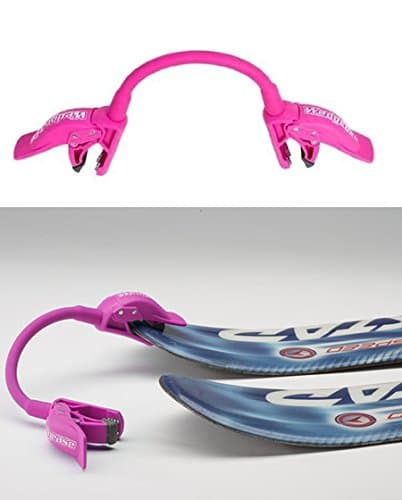 Launch Pad Wedgease Ski Tip Connector - Learn to Ski - Teaches Speed Control, Making a Wedge, Basic Turning - Portable and Durable - Perfect for Beginners