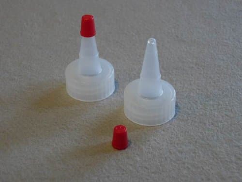 Spout Caps (Yorker) with Red Tip 18/400 (5000 per case)