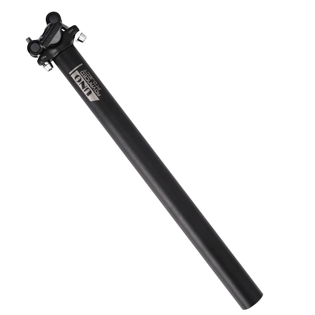 FOMTOR Adjustable Long Seat Post 27.2/30.9/31.6 x 400mm for MTB, Road, Folding & BMX Bikes