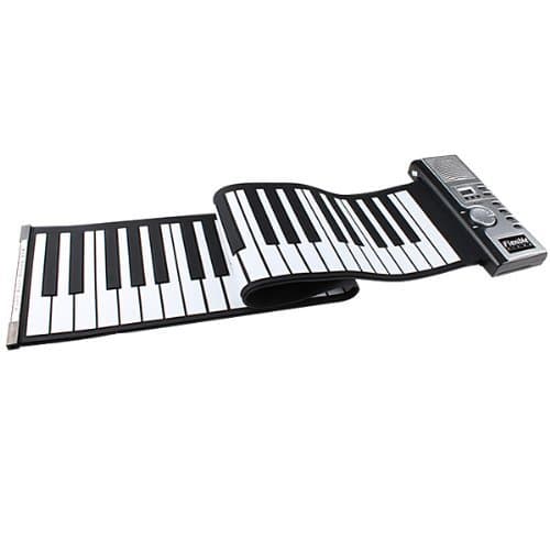 Flexible 61 Keys Foldable Soft Portable Electric Digital Roll up Keyboard Piano