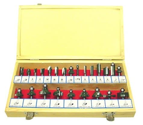YTRB24 24-Piece Router Bit Set