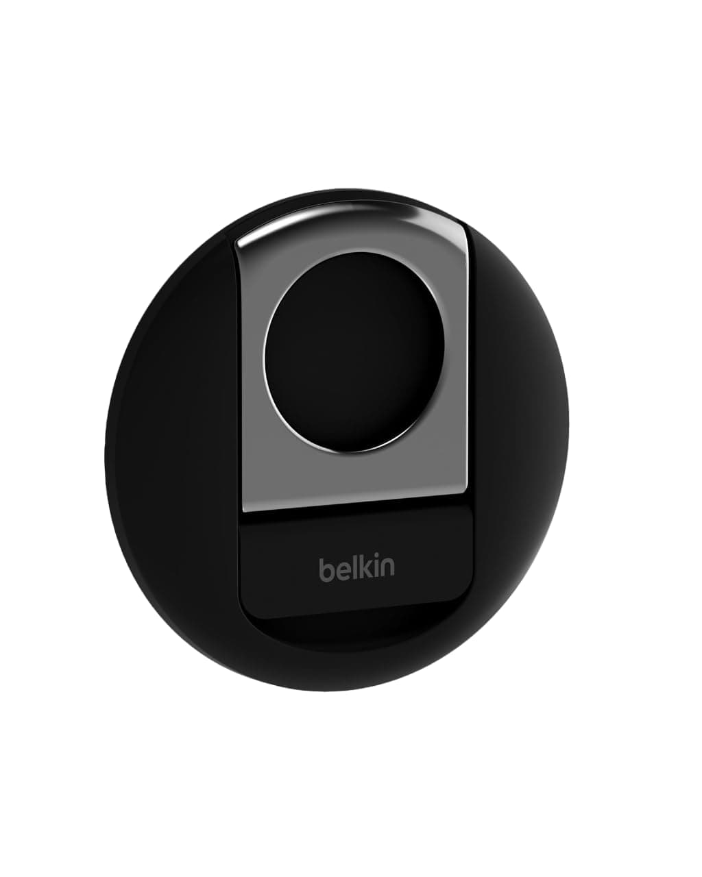 Belkin MagSafe Camera Mount for MacBook - Magnetic iPhone Continuity Camera Mount, Turn iPhone to Webcam, Compatible With MacBook Pro, Air, iPhone 16, 15, 14, 13 Series With Ring Grip - Black