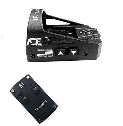 Ade Advanced Optics Delta RD3-012 Red Dot Reflex Sight with Colt 1911 Standard Pistol mounting Plate