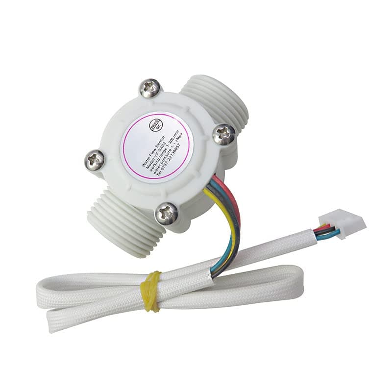 THE WHITE SHOP G3/4" Water Flow Hall Sensor Switch Flow Meter Flowmeter Counter 1-60L/min
