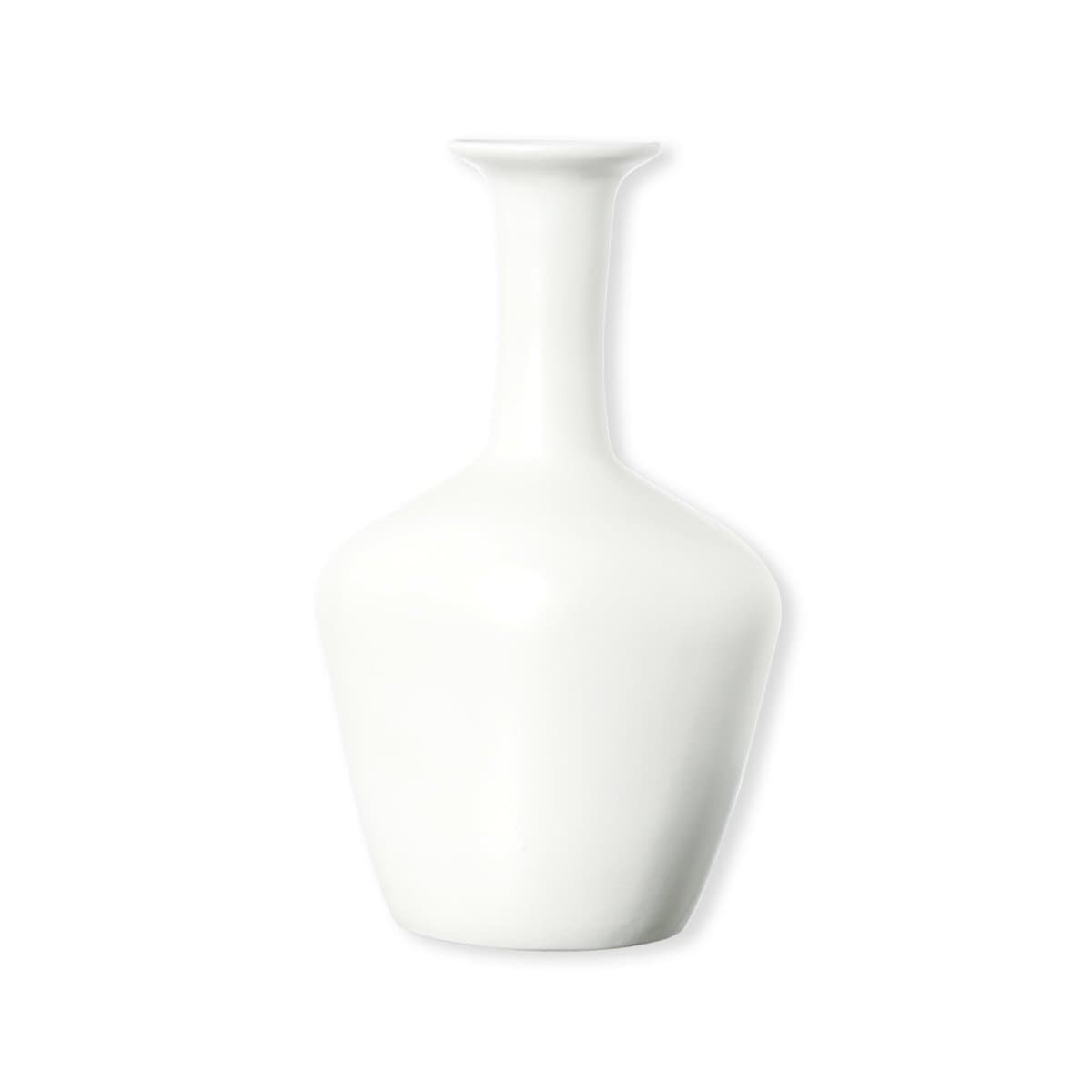 Matte White Ceramic Vase, 30 cm – ISA – Bruno Evrard