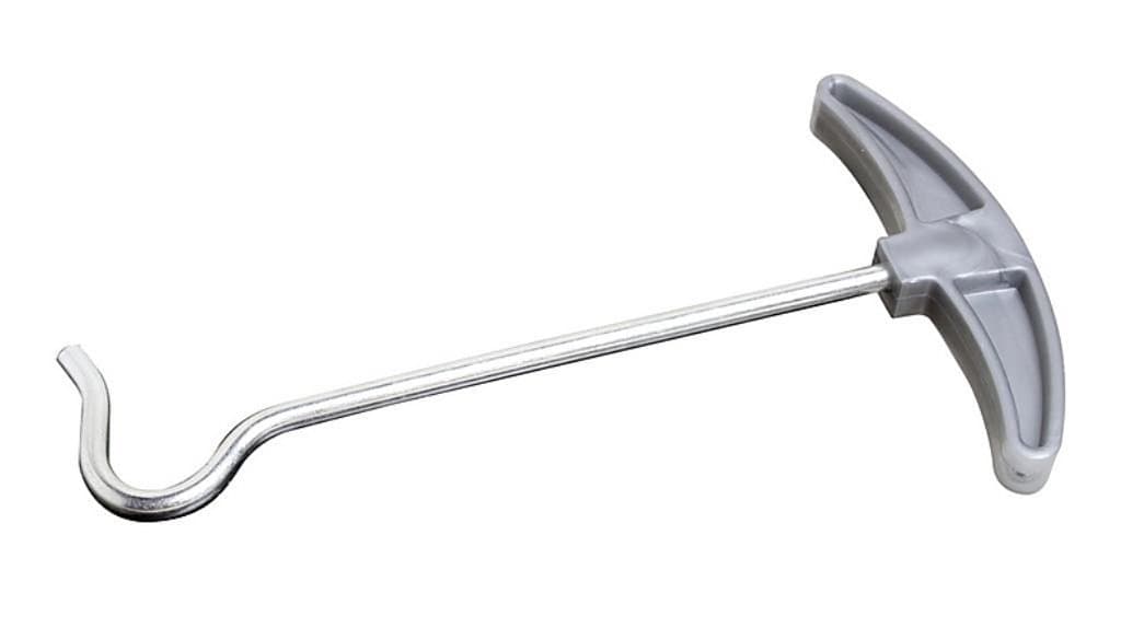 Merriway BH03941 Tent Peg Ground Hook Pullers Extractor Remover, 130mm - Pack of 2