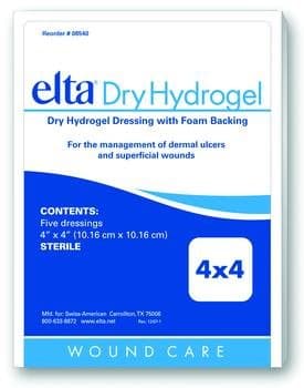 (BX) elta(r) Dry Hydrogel Wound Dressing with Foam Backing