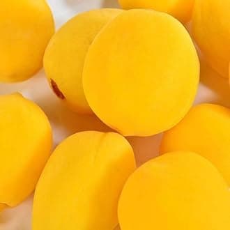 Crispy honey peach, yellow peach candied fruit, instant dried fruit, sweet and sour small peach 23g/pack, preserved fruit snacks, healthy fruit snacks, candies, Dim sum, vegetarian (30 packs)