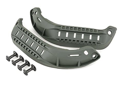 PHALANX OLIVE DRAB HELMET RAIL SYSTEM FOR MICH, ACH, LWH ETC TYPE I