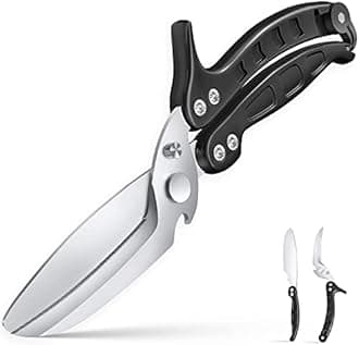 Multi-purpose Kitchen Shears Scissors, Heavy Duty Stainless Steel Scissors