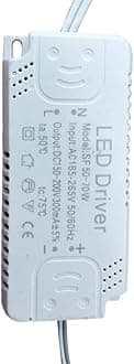 LED Driver, External Power Supply,Electronic Transformer Constant Current,Lighting Transformer Drivers,for various lighting applications,12-24W/24-36W/36-50W(50-70W)
