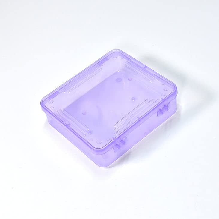DeoDapPlastic Rectangular Clear Box Container with Lock lid, Household Items Storage Box (Transparent Color)