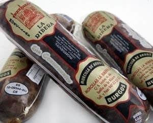 Morcilla de Burgos Black Pudding 330g x 2