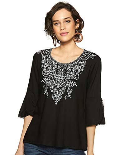 Styleville.in Women's Plain Regular Fit Top