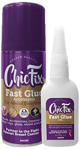 Fast Adhesive CA Super Glue (1.76 oz.) with Activator (6.76 fl oz.)