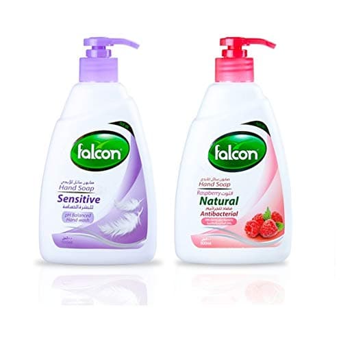 FALCON PACK Natural Hand Wash, 2 X 500 ML, Assorted