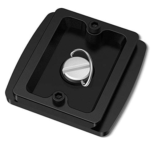 GEEKOTO Quick Release Plate for Tripod, Plastic Quick Release Plate with 1/4 Screw