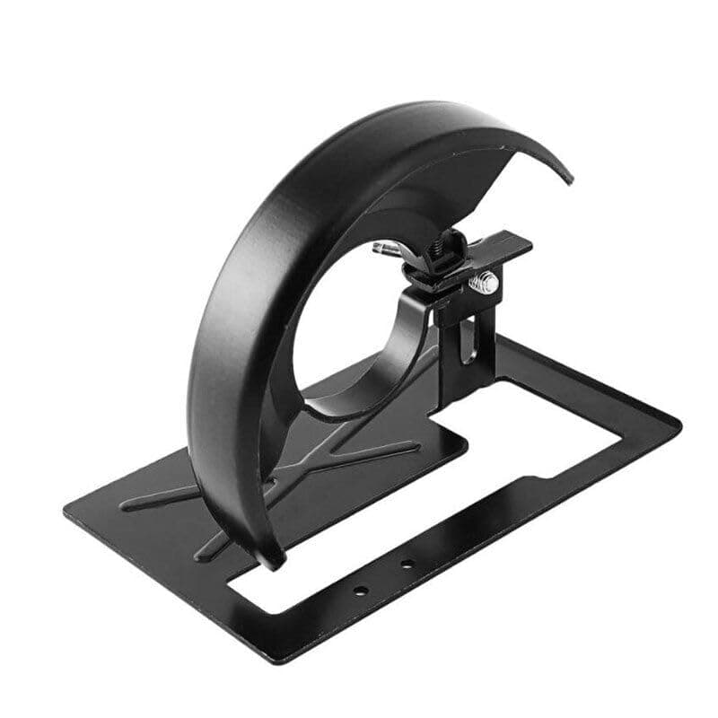 Metal 4inch (100mm) Angle Grinder Guard Bracket Stand Holder Support Base Converter To Machine Woodworking Into Tile Cutting Angle Grinder Straight Cutter (1 PC)