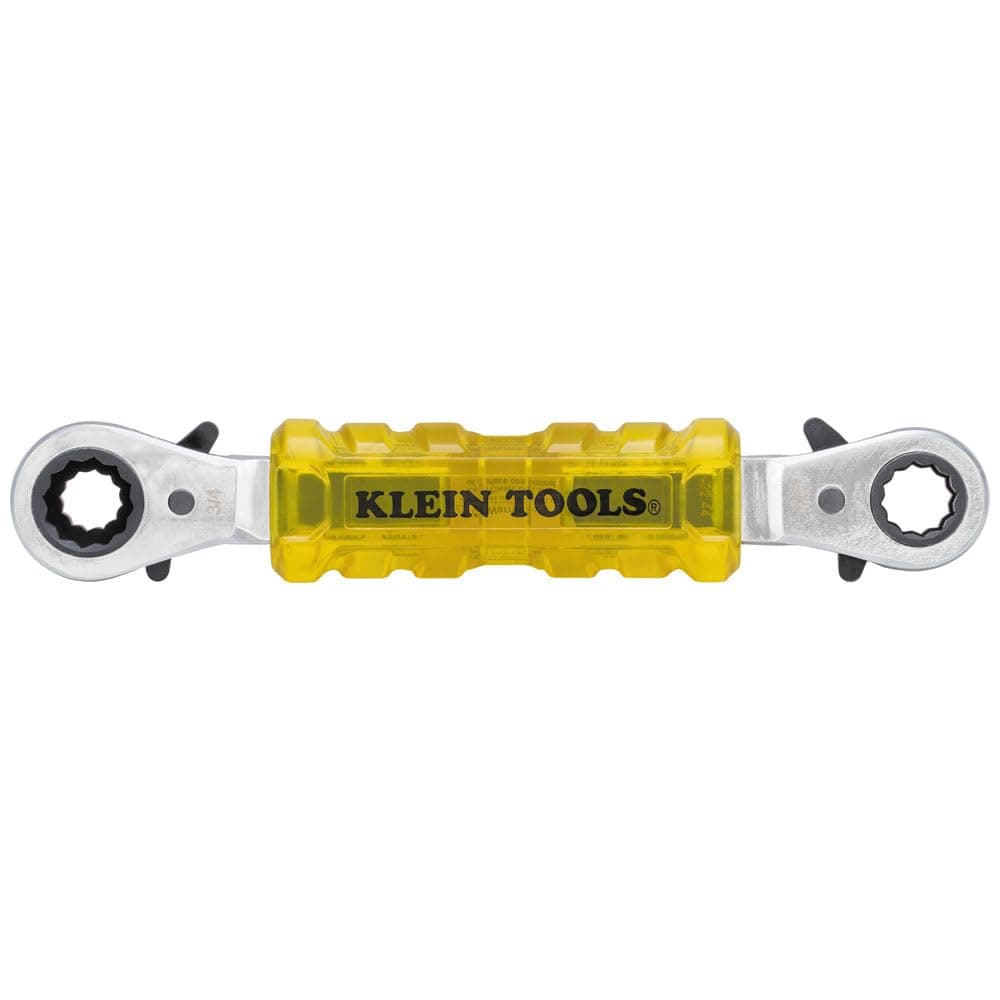 KLEIN TOOLS KT223X4-INS Lineman's Insulating 4-in-1 Box Wrench