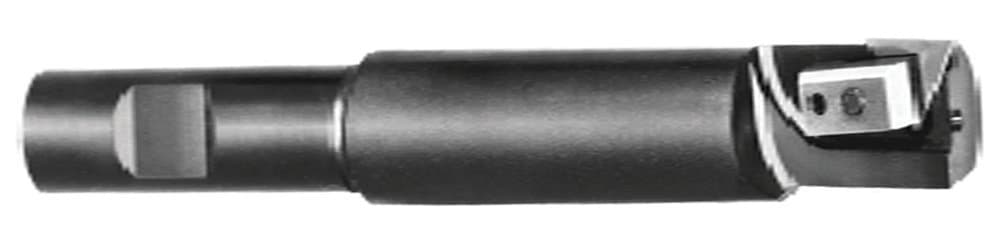 1-1/2" Cutting Diameter x R-8 Shank TRI-DEX Indexable End Mill - EML150-R8