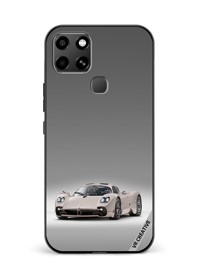 VR Creative Protective Case Cover For Infinix Smart 6 Pagani Utopia Design Multicolour