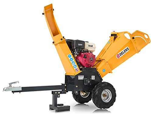 Wood Chipper with 15cc, 4 stroke gasoline engine, Professional Use DK-800