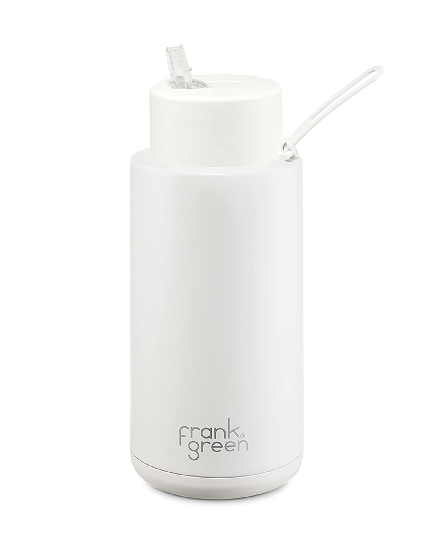 Cloud Ceramic Lined Reusable Bottle with Straw Lid, 1 EA