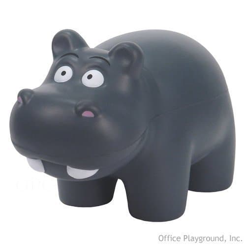 ARIEL Gray Hippo Stress Toy