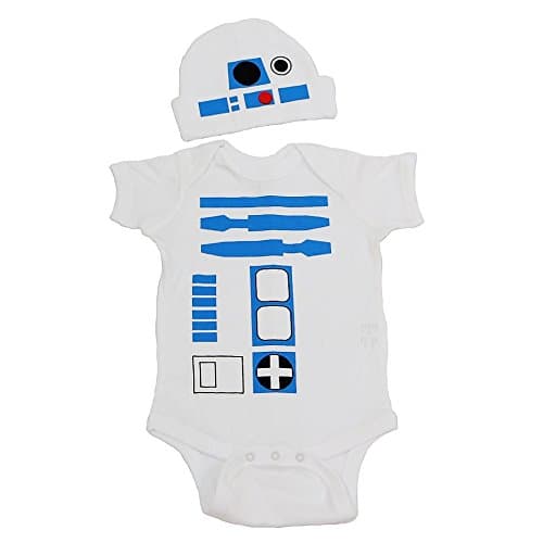 R2D2 Baby Graphic Bodysuit Set