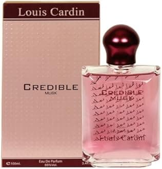 Louis Cardin Credible Musk - Fresh, Woody, Musky, & Fruity Fragrance for Men.