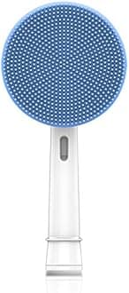 Suitable for Electric Toothbrush Replacement Facial Cleansing Brush Head Electric Toothbrush Cleansing Head (Blue)