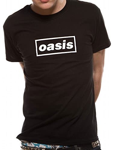 Oasis Logo Black T-Shirt (Black)