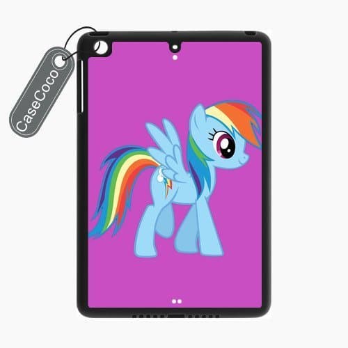 CASECOCO(TM) My Little Pony iPad mini Case- Protective Hard Back / Black Rubber Sides Case for iPad mini (2nd,?3rd?Gen)